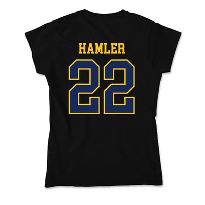 Marquette - NCAA Men's Soccer : Clayton Hamler - Soft Style Women’s T-Shirt-1