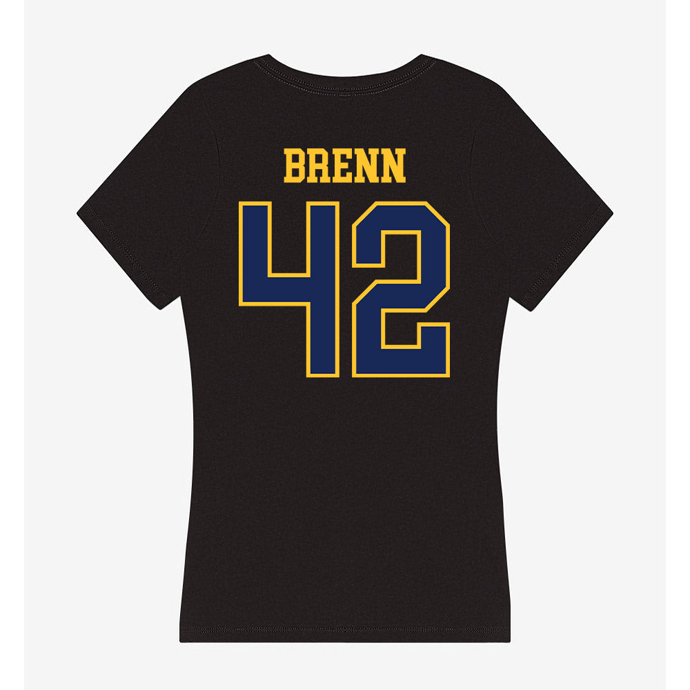 Marquette - NCAA Men's Basketball : Braeden Brenn - Women's V-Neck T-Shirt-1