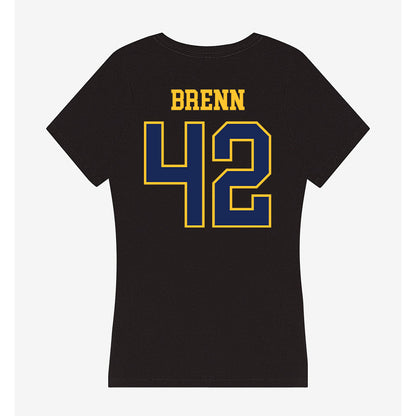 Marquette - NCAA Men's Basketball : Braeden Brenn - Women's V-Neck T-Shirt-1