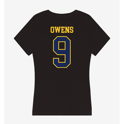 Marquette - NCAA Men's Basketball : Damarius Owens - Women's V-Neck T-Shirt-1