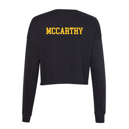 Marquette - NCAA Women's Track & Field : Libby McCarthy - Women's Cropped Crew Fleece-1