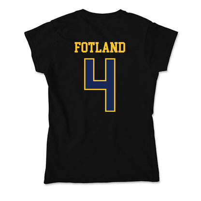 Marquette - NCAA Men's Soccer : Andreas Fotland - Soft Style Women’s T-Shirt-1