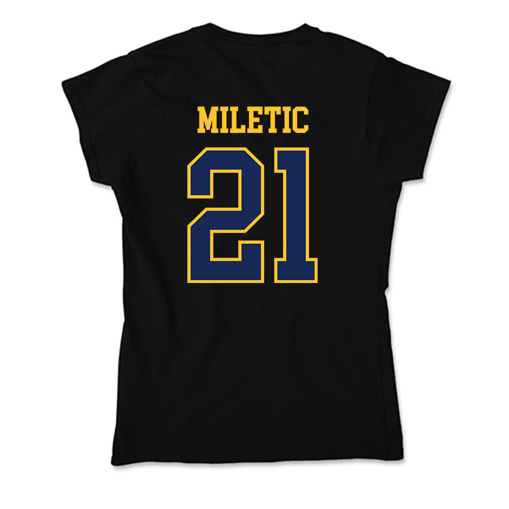 Marquette - NCAA Men's Basketball : Ian Miletic - Soft Style Women’s T-Shirt-1