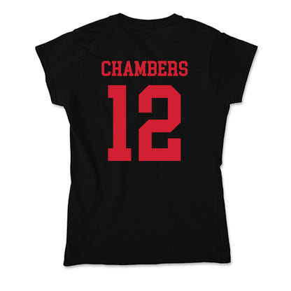 SMU - NCAA Football : Kyron Chambers - Soft Style Women’s T-Shirt-1
