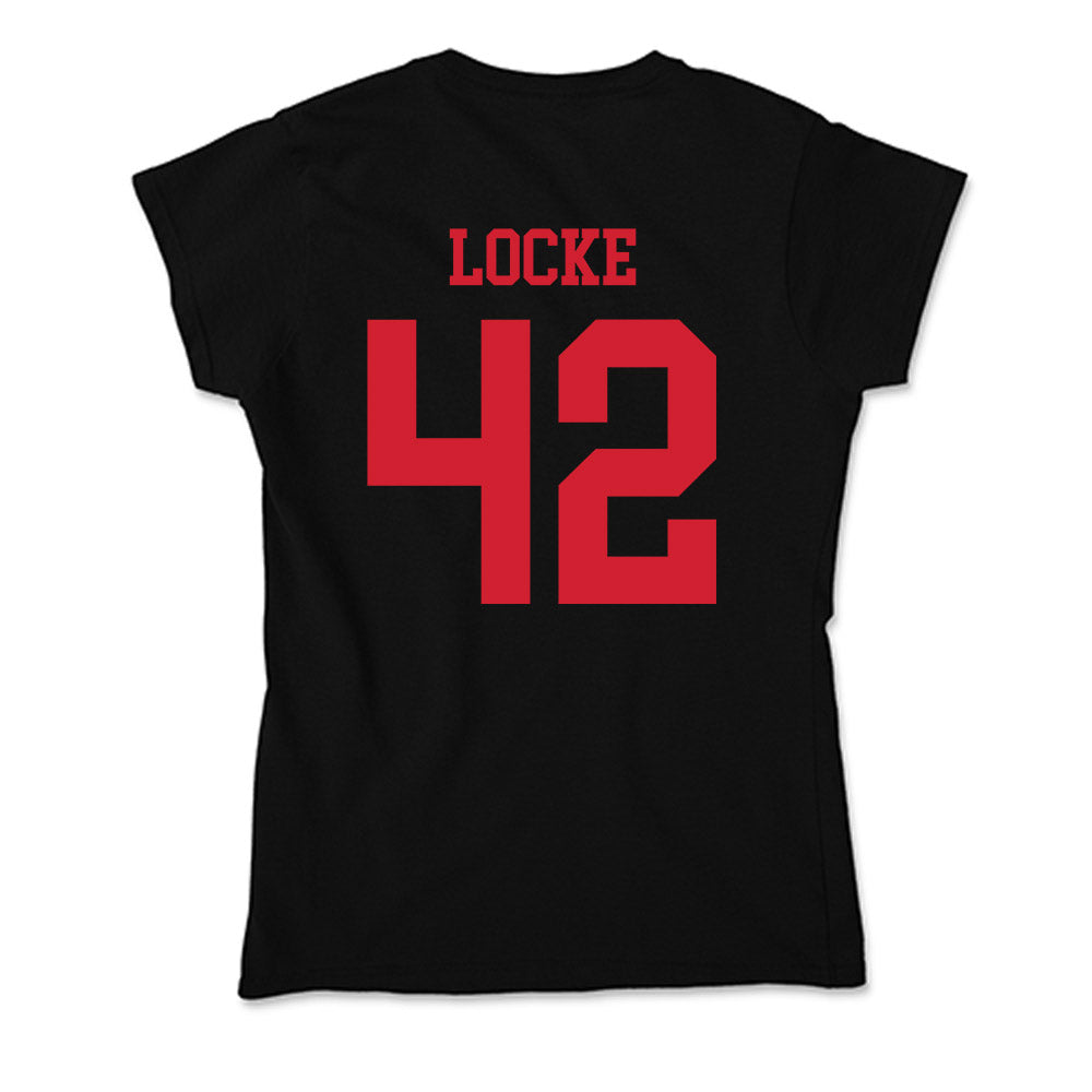 SMU - NCAA Football : Will Locke - Soft Style Women’s T-Shirt-1