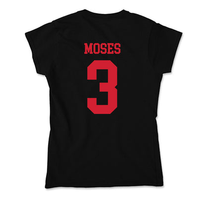 SMU - NCAA Football : Ahmaad Moses - Soft Style Women’s T-Shirt-1