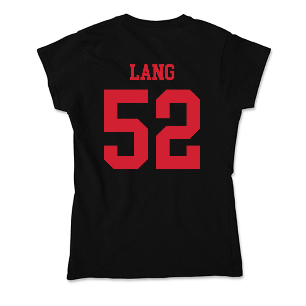 SMU - NCAA Football : Jahkai Lang - Soft Style Women’s T-Shirt-1