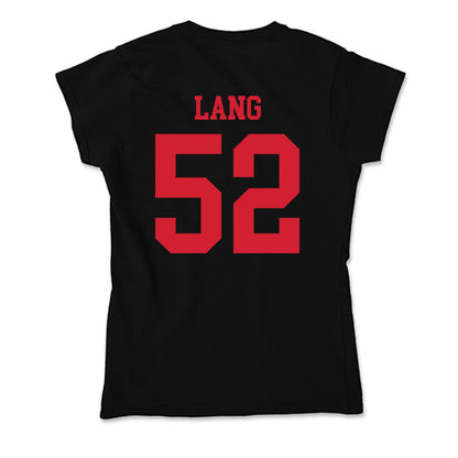 SMU - NCAA Football : Jahkai Lang - Soft Style Women’s T-Shirt-1