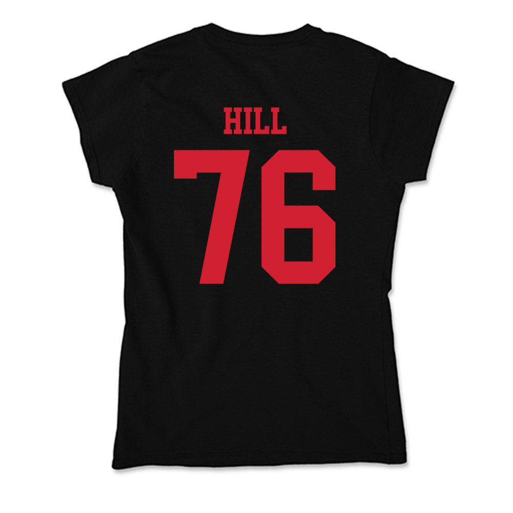 SMU - NCAA Football : Drew Hill - Soft Style Women’s T-Shirt-1