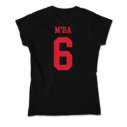 SMU - NCAA Football : Jeffrey M'ba - Soft Style Women’s T-Shirt-1