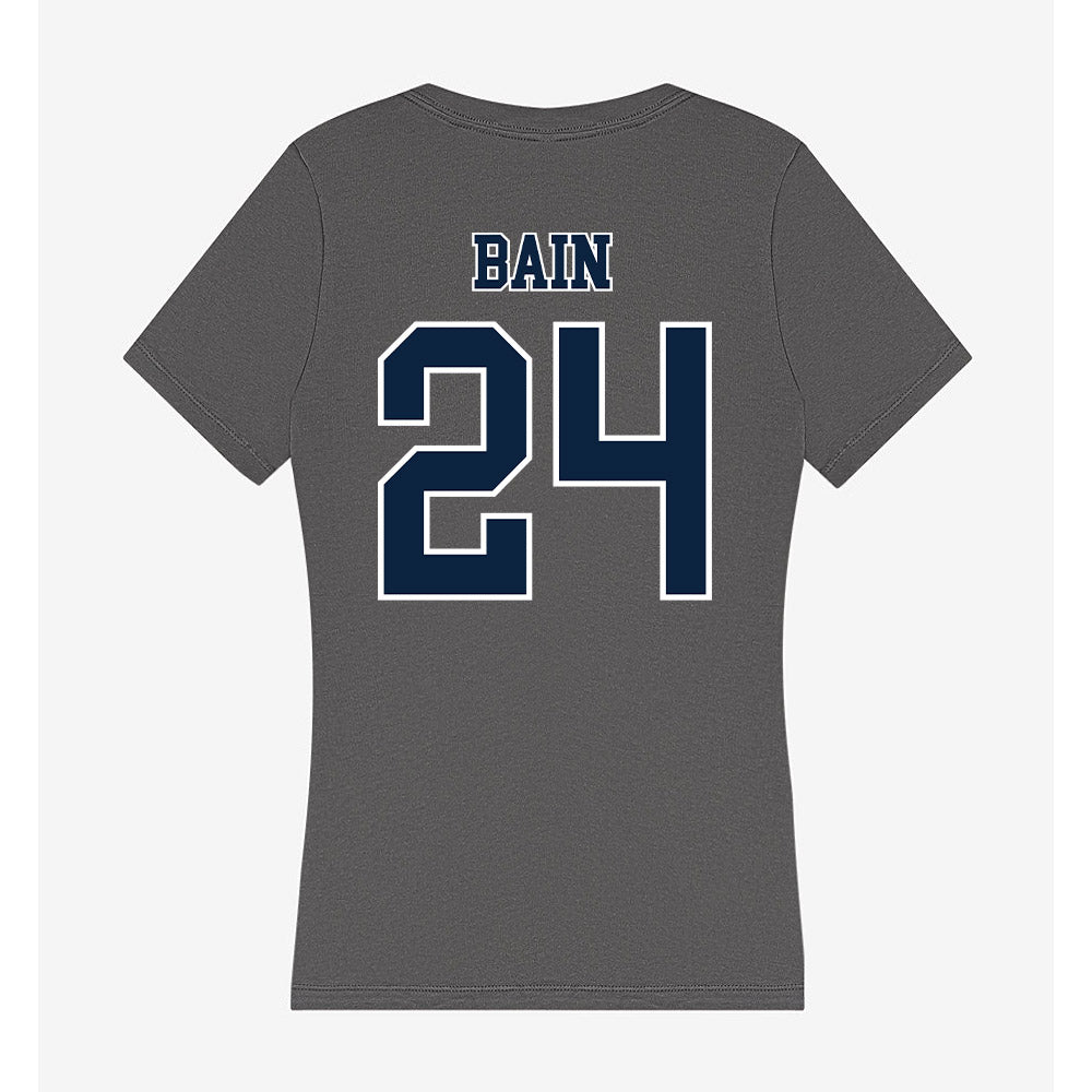 Xavier - NCAA Women's Soccer : Natalie Bain - Women's V-Neck T-Shirt-1