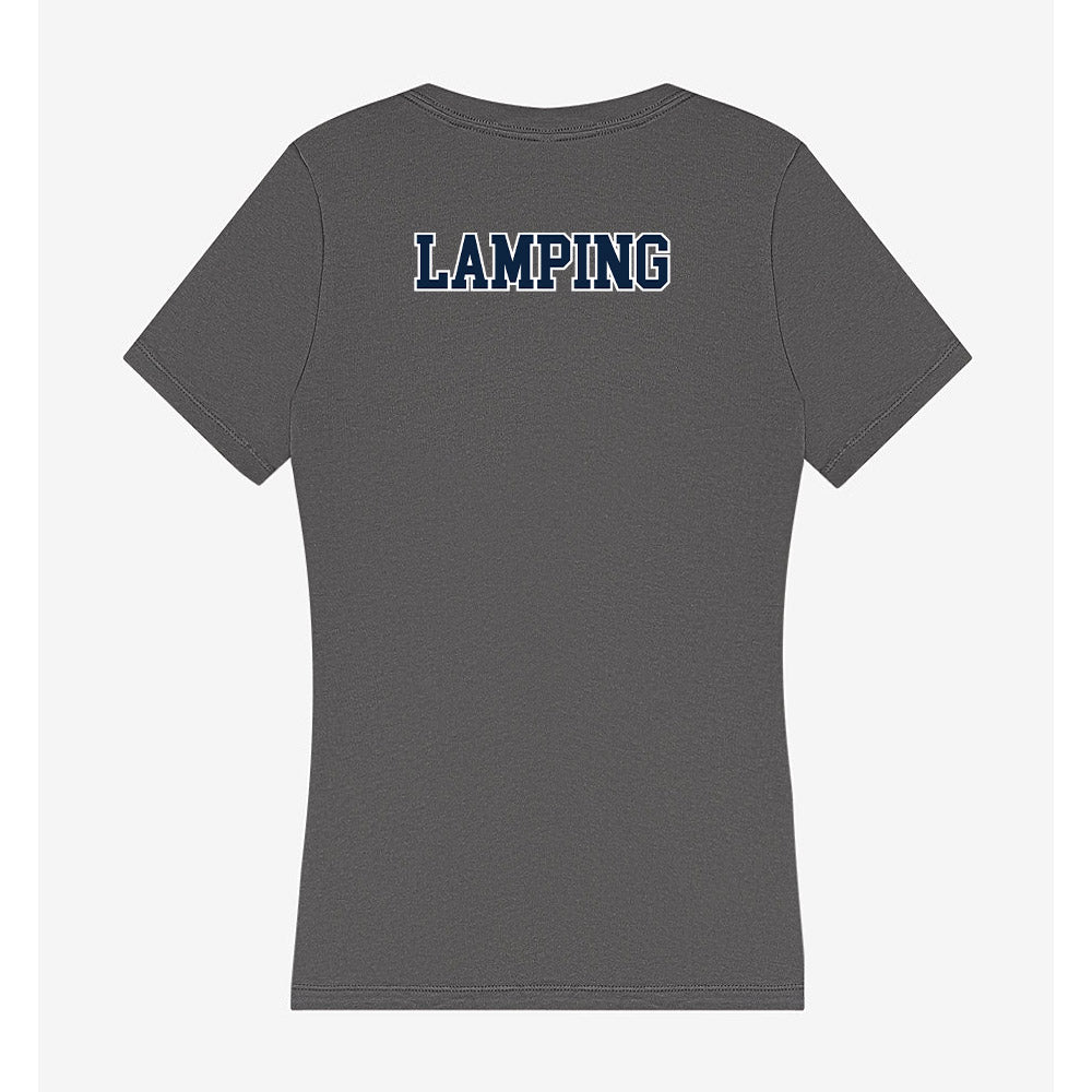 Xavier - NCAA Men's Swimming & Diving : Adam Lamping - Women's V-Neck T-Shirt-1