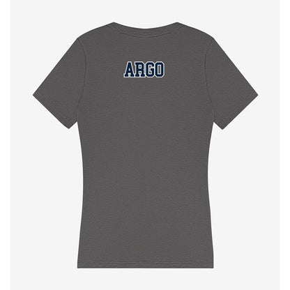 Xavier - NCAA Women's Swimming & Diving : Ryon Argo - Women's V-Neck T-Shirt-1