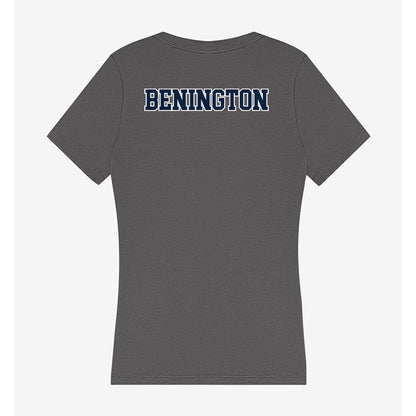 Xavier - NCAA Men's Swimming & Diving : Patrick Benington - Women's V-Neck T-Shirt-1