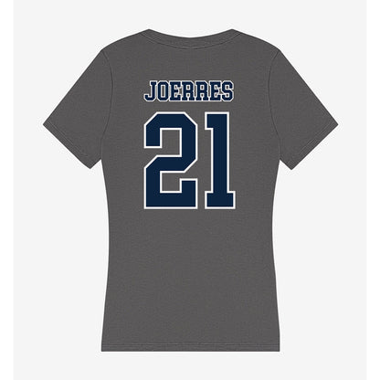 Xavier - NCAA Women's Lacrosse : Addi Joerres - Women's V-Neck T-Shirt-1