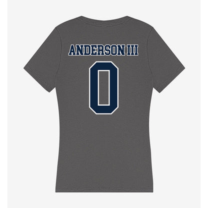Xavier - NCAA Men's Basketball : Roddie Anderson III - Women's V-Neck T-Shirt-1