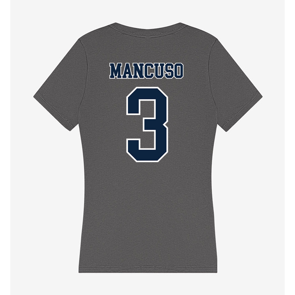 Xavier - NCAA Women's Lacrosse : Lola Mancuso - Women's V-Neck T-Shirt-1
