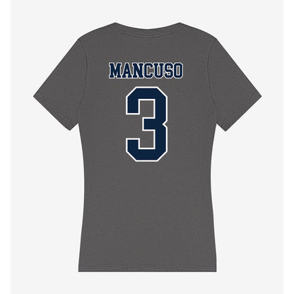 Xavier - NCAA Women's Lacrosse : Lola Mancuso - Women's V-Neck T-Shirt-1