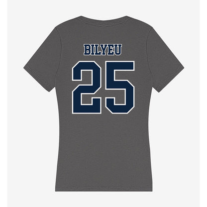 Xavier - NCAA Men's Soccer : Jack Bilyeu - Women's V-Neck T-Shirt-1