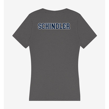 Xavier - NCAA Men's Track & Field : Luke Schindler - Women's V-Neck T-Shirt-1