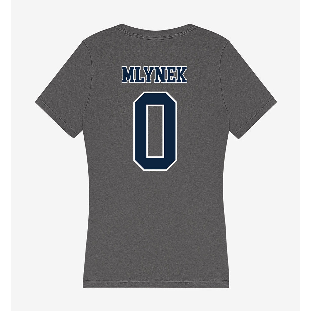 Xavier - NCAA Women's Soccer : Gianna Mlynek - Women's V-Neck T-Shirt-1