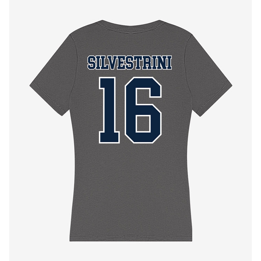Xavier - NCAA Men's Soccer : Alejandro Silvestrini - Women's V-Neck T-Shirt-1