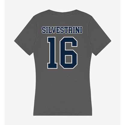 Xavier - NCAA Men's Soccer : Alejandro Silvestrini - Women's V-Neck T-Shirt-1