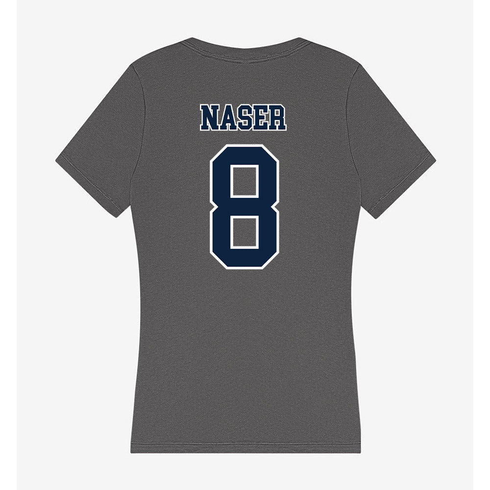 Xavier - NCAA Men's Basketball : Luke Naser - Women's V-Neck T-Shirt-1