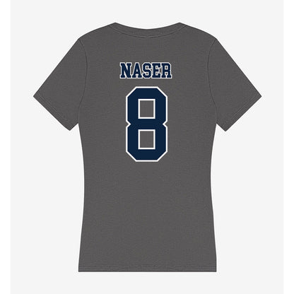 Xavier - NCAA Men's Basketball : Luke Naser - Women's V-Neck T-Shirt-1