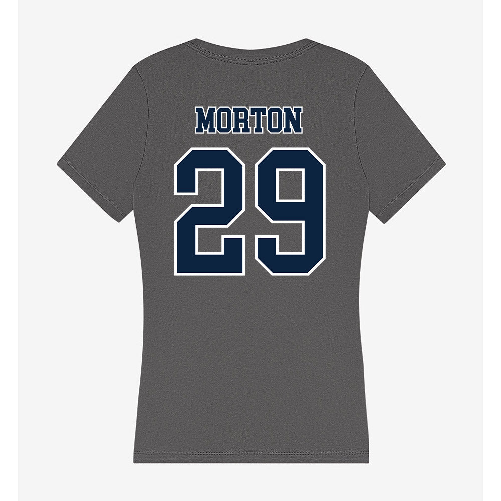 Xavier - NCAA Baseball : Mitchell Morton - Women's V-Neck T-Shirt-1