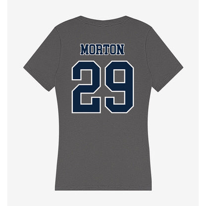 Xavier - NCAA Baseball : Mitchell Morton - Women's V-Neck T-Shirt-1