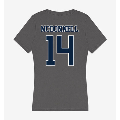 Xavier - NCAA Women's Lacrosse : Katelyn McDonnell - Women's V-Neck T-Shirt-1