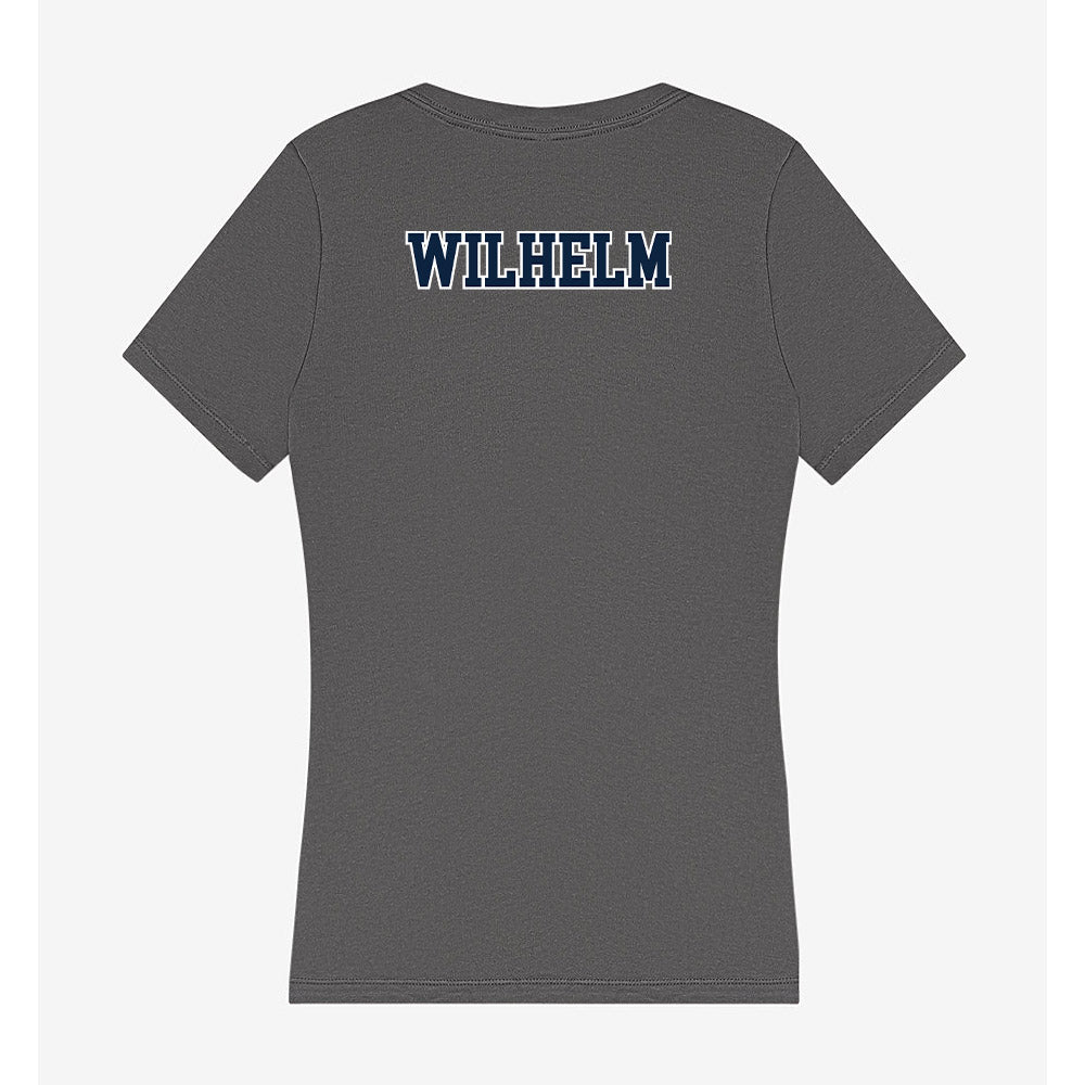 Xavier - NCAA Men's Golf : AJ Wilhelm - Women's V-Neck T-Shirt-1