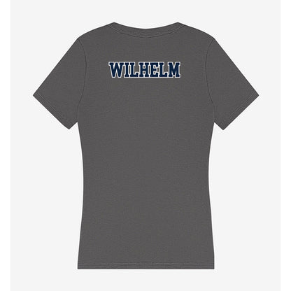 Xavier - NCAA Men's Golf : AJ Wilhelm - Women's V-Neck T-Shirt-1