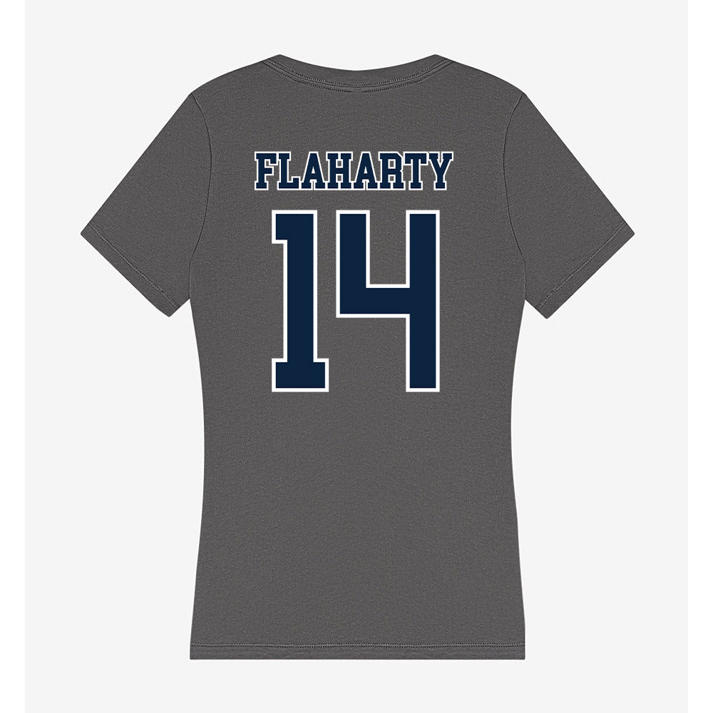Xavier - NCAA Women's Volleyball : Catherine Flaharty - Women's V-Neck T-Shirt-1