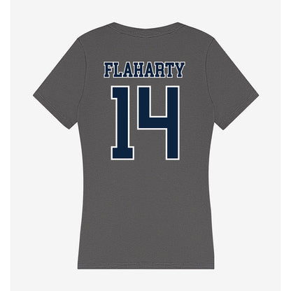 Xavier - NCAA Women's Volleyball : Catherine Flaharty - Women's V-Neck T-Shirt-1