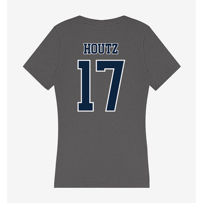 Xavier - NCAA Women's Soccer : Callie Houtz - Women's V-Neck T-Shirt-1