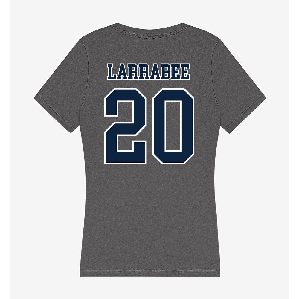 Xavier - NCAA Women's Lacrosse : Summer Larrabee - Women's V-Neck T-Shirt-1