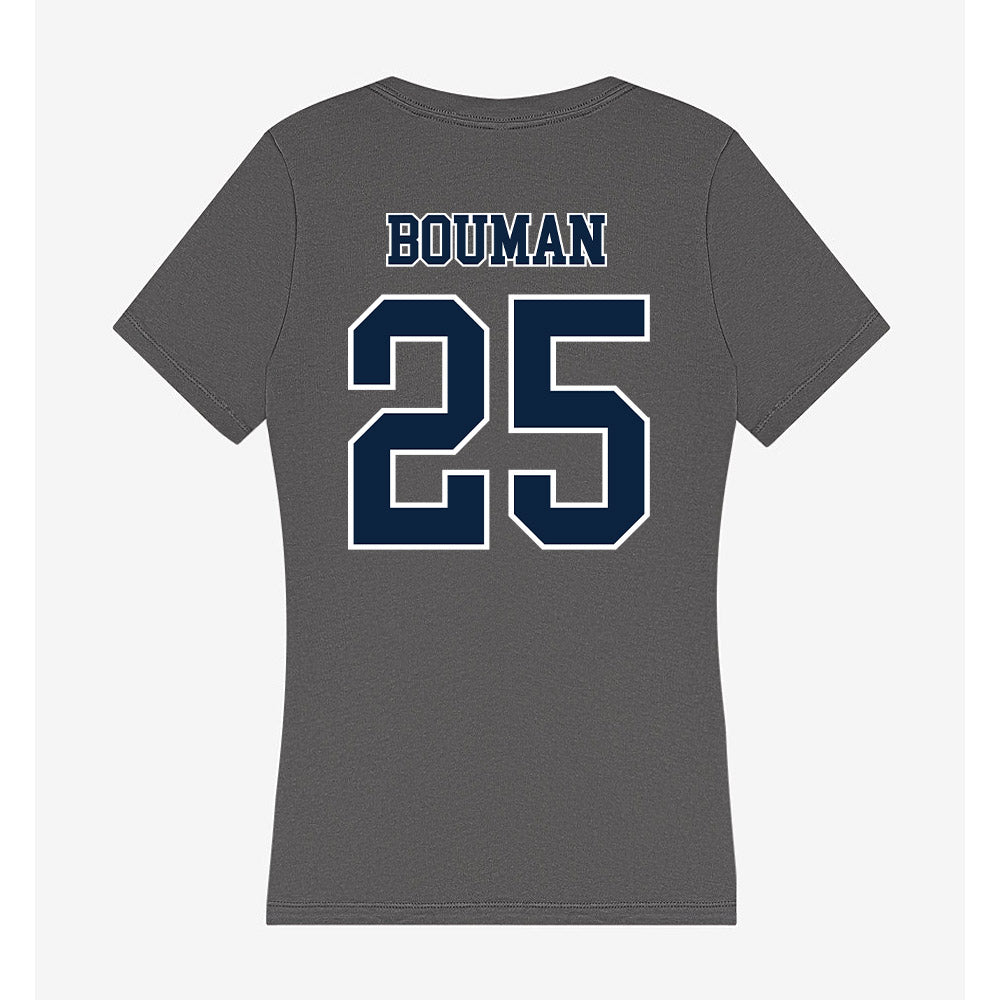 Xavier - NCAA Women's Lacrosse : Gabby Bouman - Women's V-Neck T-Shirt-1