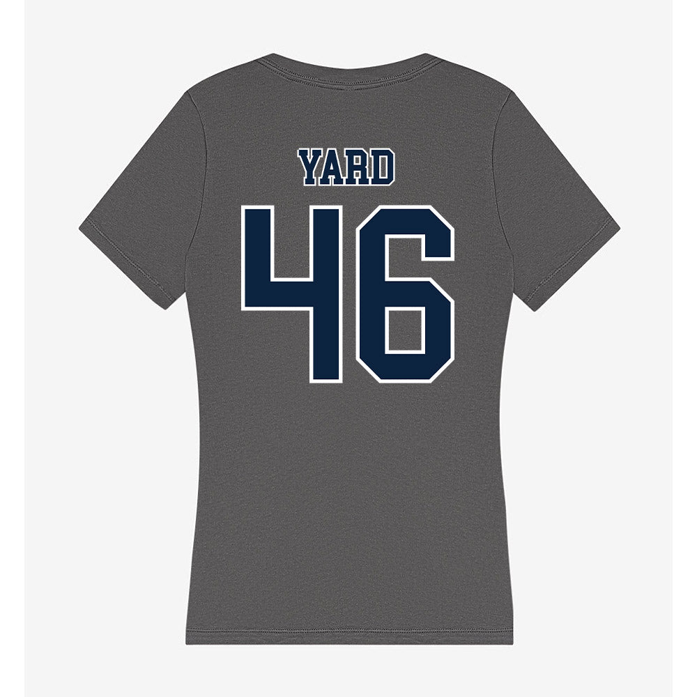 Xavier - NCAA Women's Lacrosse : Cameron Yard - Women's V-Neck T-Shirt-1