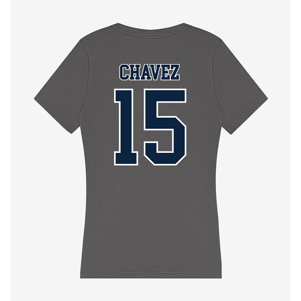 Xavier - NCAA Women's Lacrosse : Cemary Chavez - Women's V-Neck T-Shirt-1