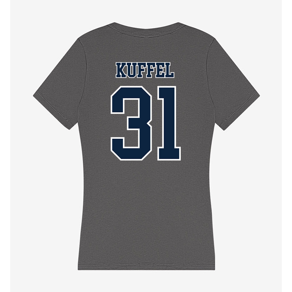 Xavier - NCAA Men's Soccer : Gabriel Kuffel - Women's V-Neck T-Shirt-1