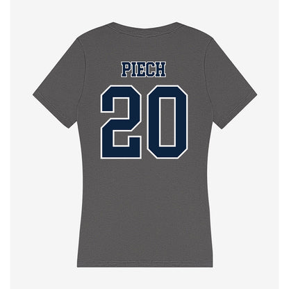 Xavier - NCAA Baseball : Ryan Piech - Women's V-Neck T-Shirt-1