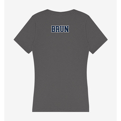 Xavier - NCAA Men's Swimming & Diving : Truman Brun - Women's V-Neck T-Shirt-1