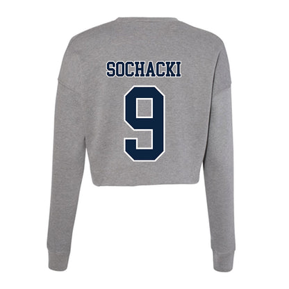 Xavier - NCAA Women's Soccer : Reese Sochacki - Women's Cropped Crew Fleece-1