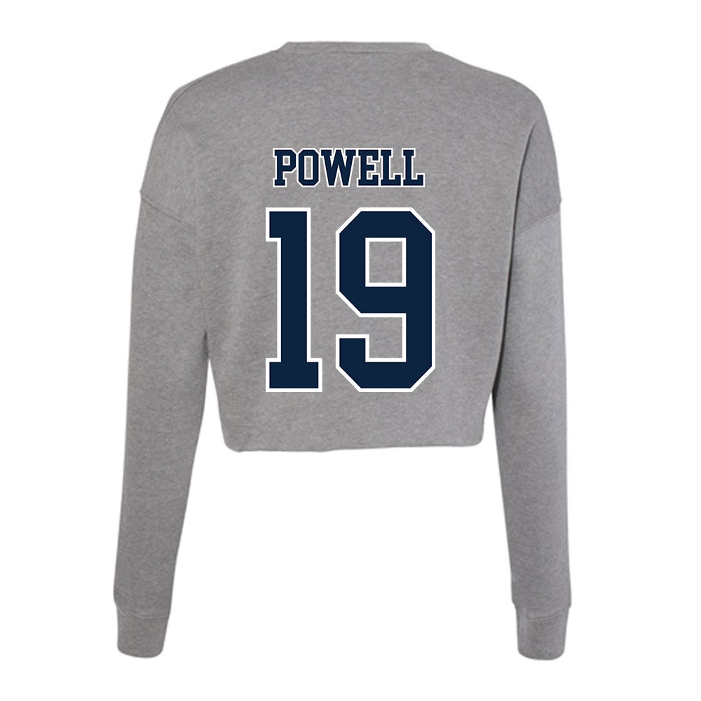 Xavier - NCAA Women's Soccer : Elizabeth Powell - Women's Cropped Crew Fleece-1