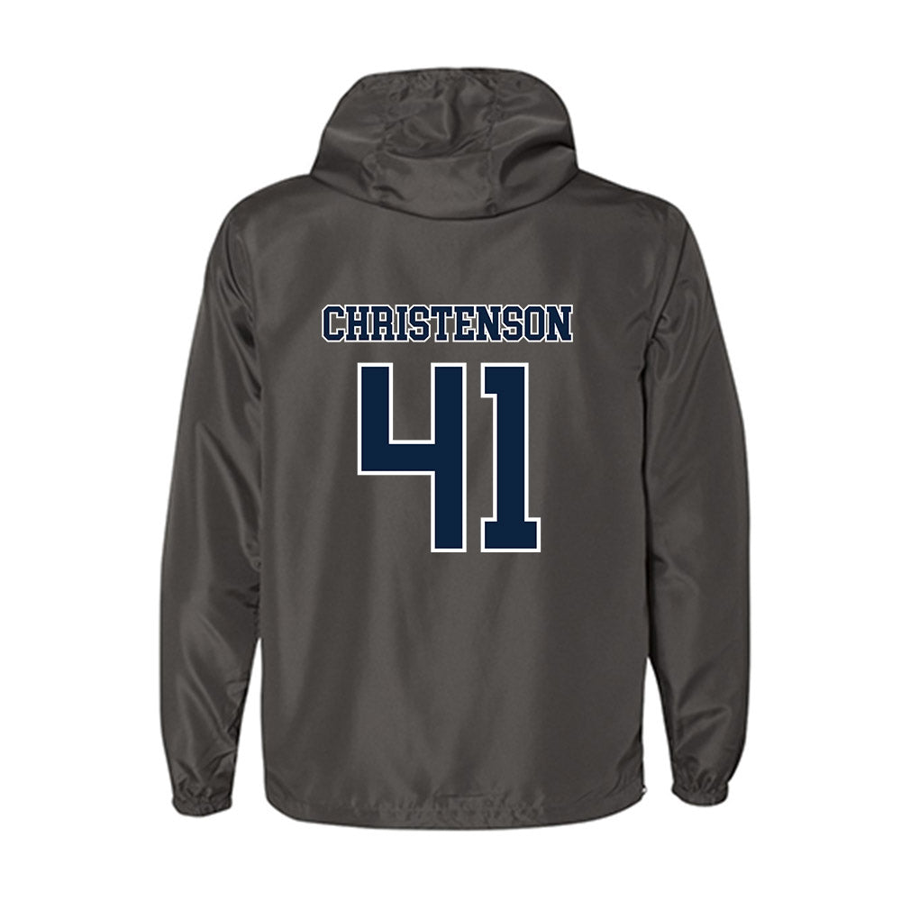 Xavier - NCAA Baseball : Carter Christenson - Windbreaker-1