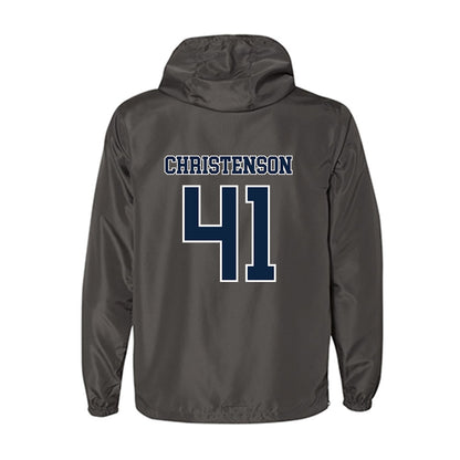 Xavier - NCAA Baseball : Carter Christenson - Windbreaker-1