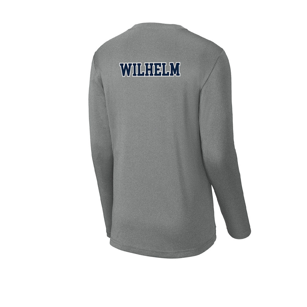 Xavier - NCAA Men's Golf : AJ Wilhelm - Activewear Long Sleeve T-Shirt-1