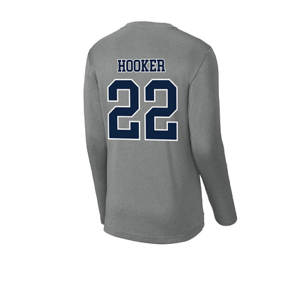Xavier - NCAA Baseball : Jake Hooker - Activewear Long Sleeve T-Shirt-1
